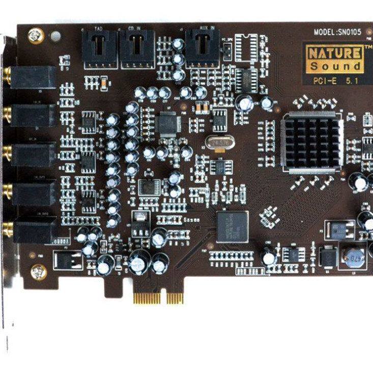 创新技术5.1 PCI-E 声卡 SB0105 PCI-E音频卡 内置小卡 K歌声卡