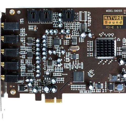 创新技术5.1 PCI-E 声卡 SB0105 PCI-E音频卡 内置小卡 K歌声卡
