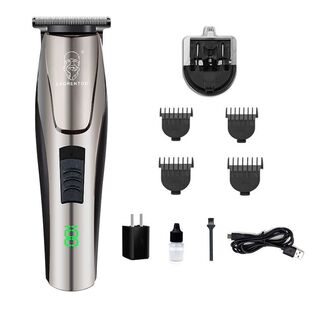 A70亚马逊跨境老人头充电式油头理发器光头修边推白电推子电推剪