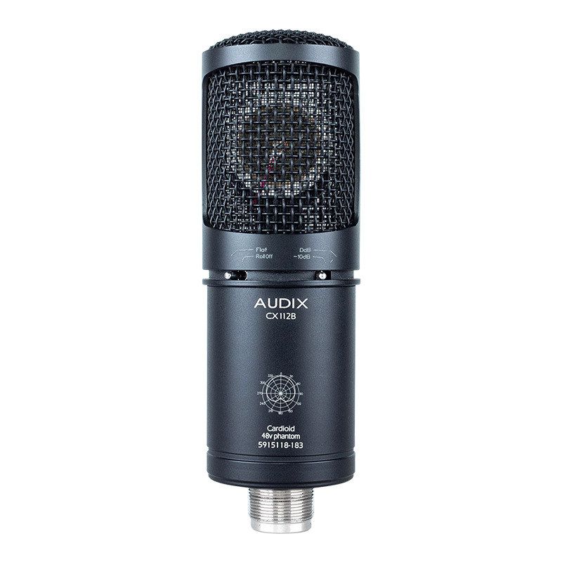 AUDIX CX112B专业电容麦克风K歌直播喊麦录音电容麦克风