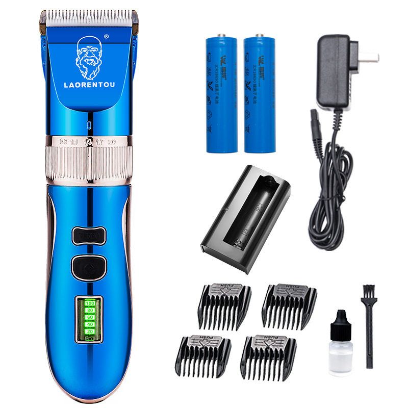 A55跨境陶瓷理发器家用成人婴儿童电推子剪发器电推剪专业理发器