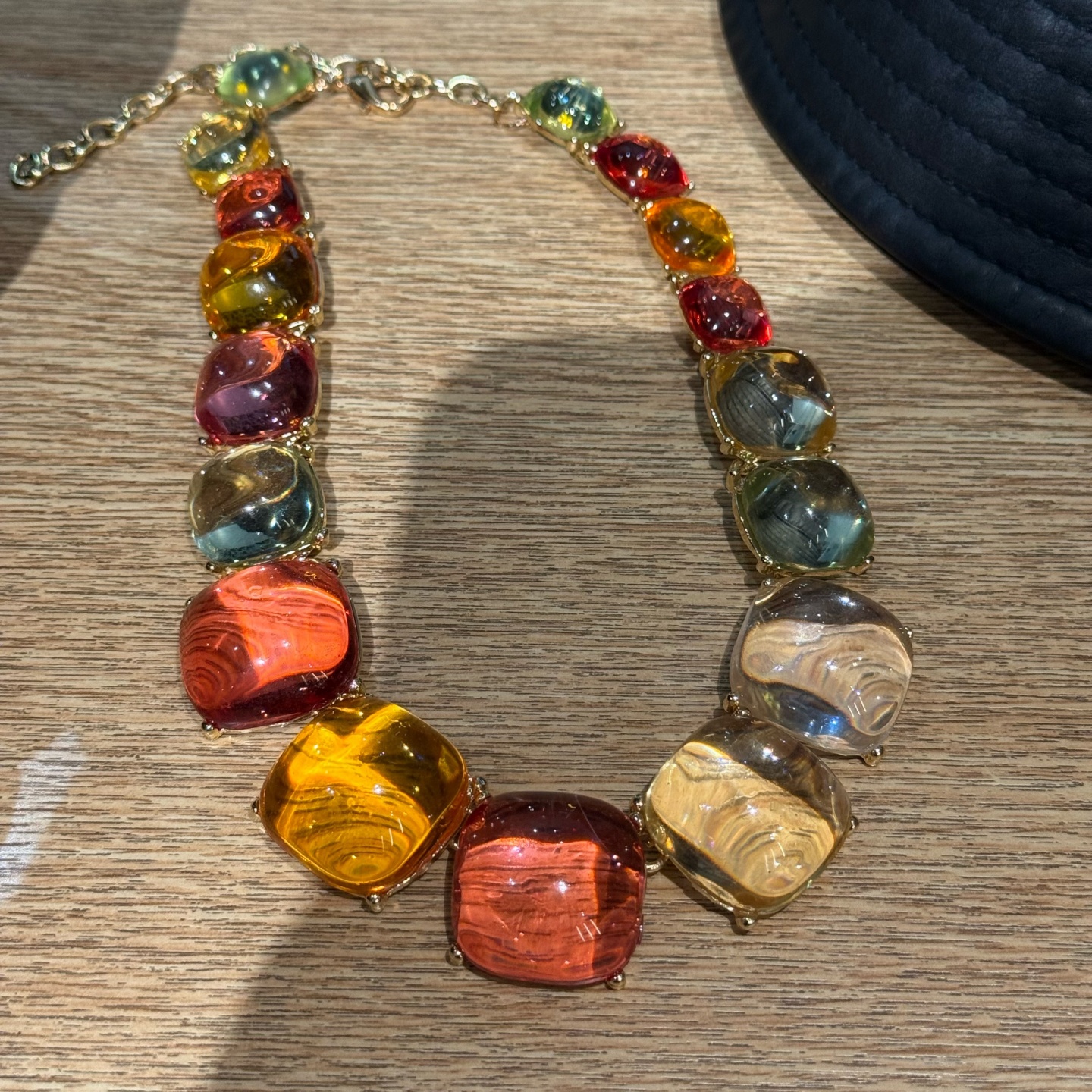 几何金属项链chocker颈链女