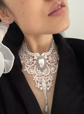 珍珠天使简约项链颈链