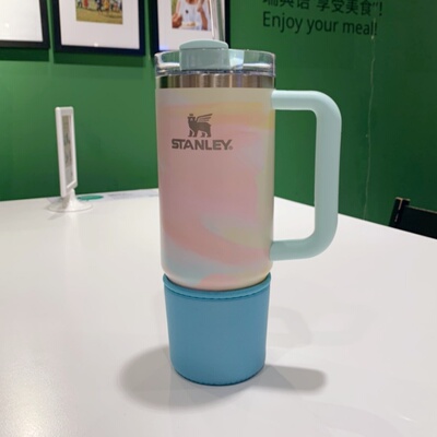 保温杯套STANLEY史丹利887ml冰霸车载巨无霸水壶套杯袋拎拎杯防摔