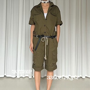 正品 现货 cotemp25ss 设计师品牌工装风连体裤