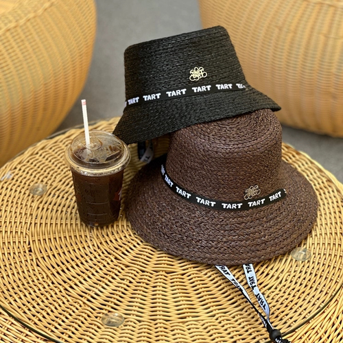 TartTart女夏草编渔夫帽