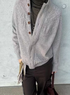 正品 现货 cotemp 25ss设计师品牌 Relievo Sweatshirt 浮雕毛衣