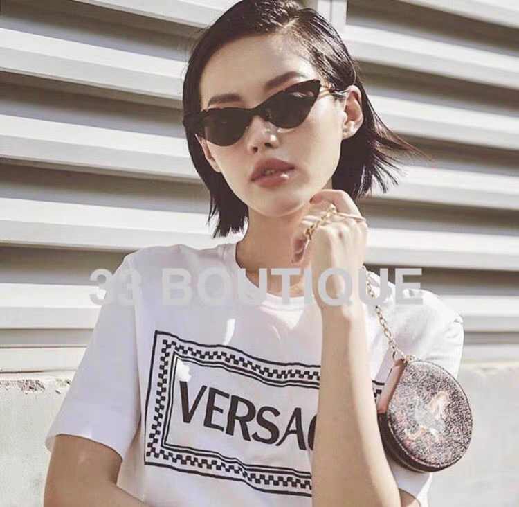 样品折扣默认微瑕Bonnie Clyde Eyewear白色or黑色豹纹墨镜 服饰配件/皮带/帽子/围巾 其他配件 原图主图