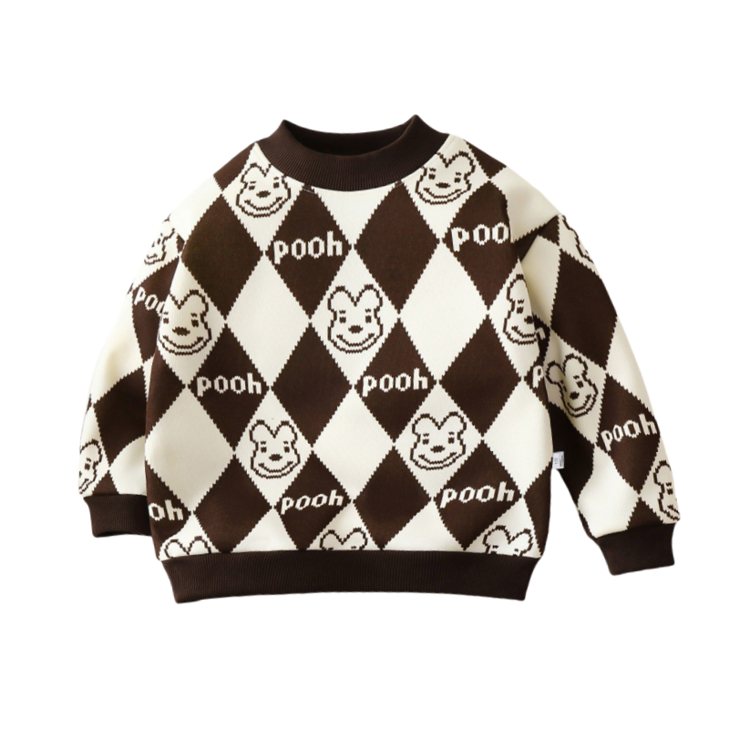 三折品牌特价清仓撤柜亲子装中大童秋冬打底衫加绒加厚长袖卫衣