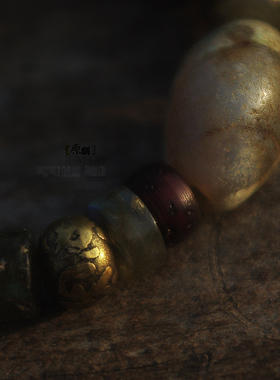 骑单车原创设计风饰品拉长石手链