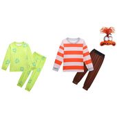 套装 库存清仑圣诞节儿童cosplay头脑特工队Inside Out2焦焦长袖