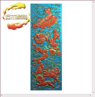 新款墓碑碑板5-073  狮子石碑雕刻图边板栏板精雕图灰度浮雕图