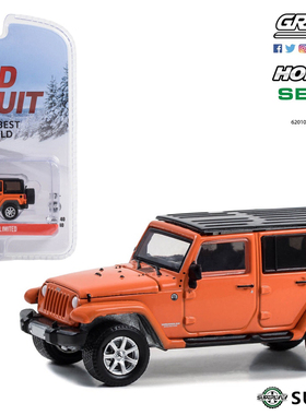 绿光 1:64 2010 Jeep 吉普牧马人无限 美剧《冷血追击》62010E