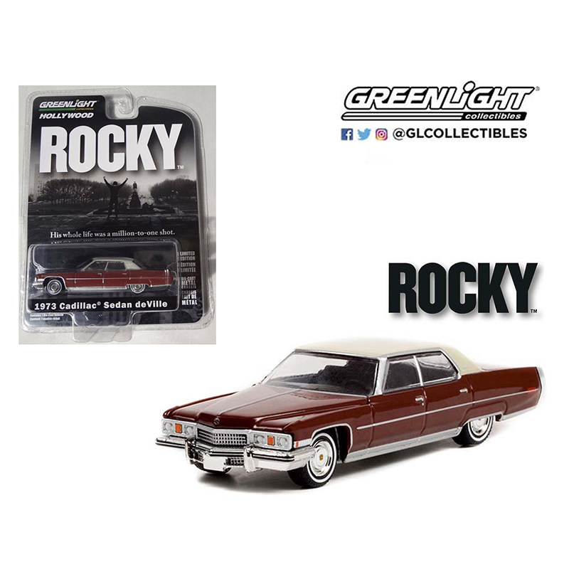 绿光 1:64 1973 凯迪拉克sedan德维尔 - 美剧《rocky洛奇》44950a