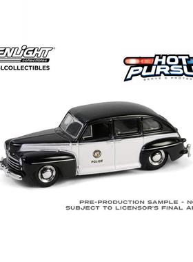 绿光 1:64 1947 Ford 福特 Fordor 洛杉矶警察局(LAPD) 43040A