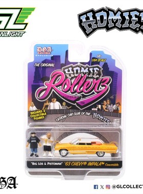 绿光×DGA 1:64 1963 雪佛兰黑斑羚SS w/Big Los&Pistoman 51640B