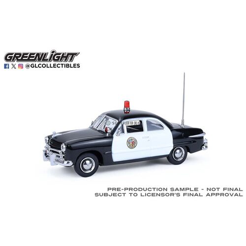 绿光 1:43 1949 Ford 福特 Custom 洛杉矶警察局（LAPD）86642