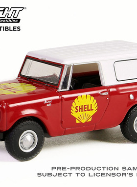 绿光 1:64 1968 Harvester Scout 收割机侦察兵 壳牌特别版41155C