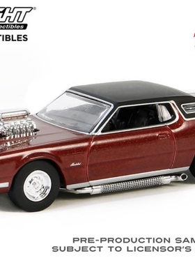绿光 1:64T-Bird's的1973福特雷鸟与增压器《乌鸦(1994) 》62020D