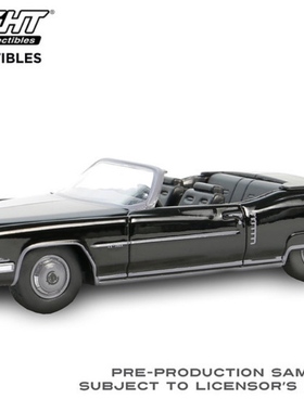 绿光 1:64 1972 凯迪拉克埃尔多拉多 弗利特伍德敞篷车 28150C