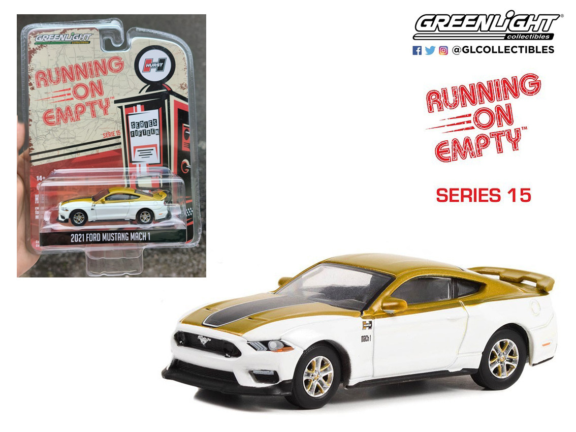 绿光 1:64 2021 ford mustang 福特 野马 mach 1 - 41150e
