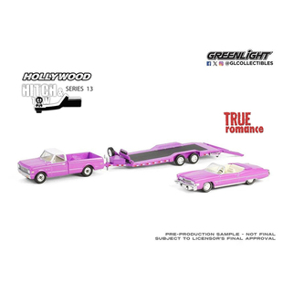 绿光1:64 1974凯迪拉克Eldorado&1972雪佛兰C30 真实罗曼史31180C