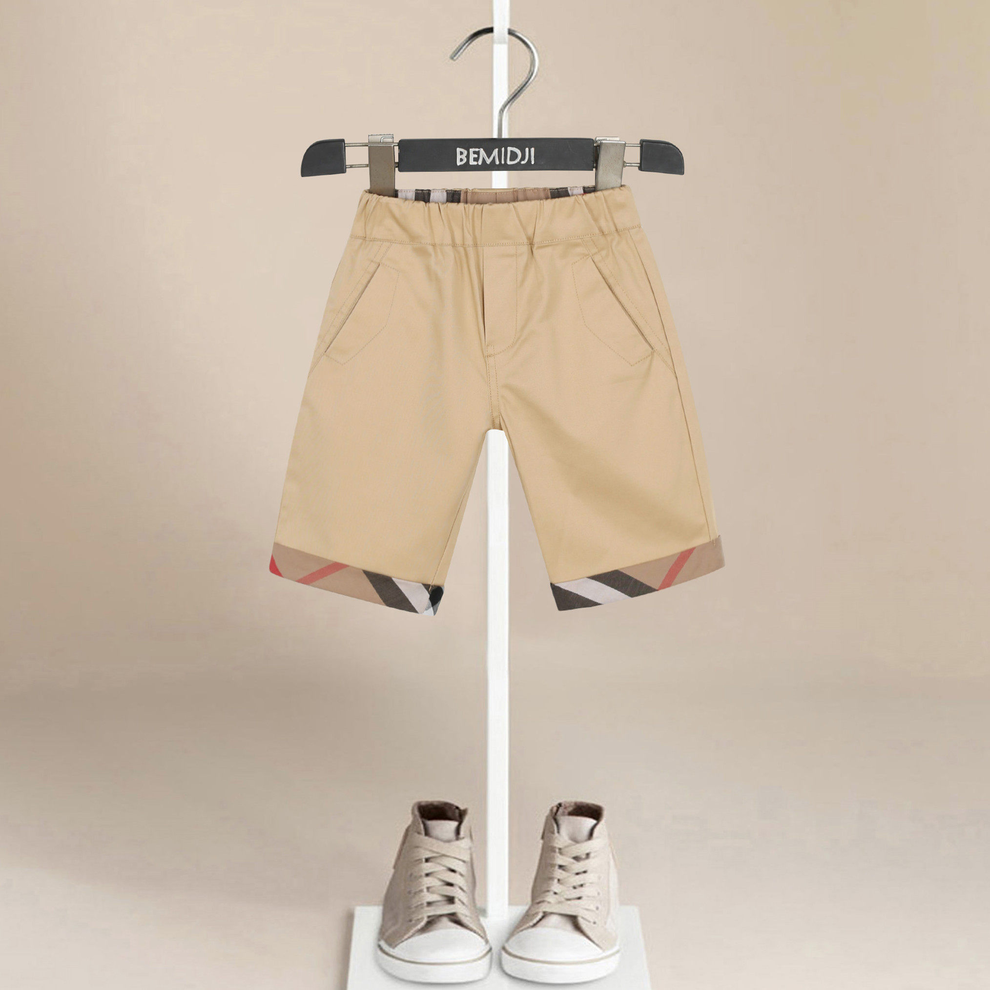 伯米吉男童裤子春夏季新款洋气儿童纯色休闲裤纯棉男宝宝中裤童装,童装/婴儿装/亲子装,裤子,淘宝优惠券,粉丝福利购,淘宝优惠卷