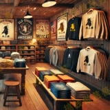 Заработайте деньги на благотворительность, три иглы, чистый хлопок 310 и двойная пряжа!Непрозрачная мужская футболка с длинными рукавами Shang Xia для американской пары