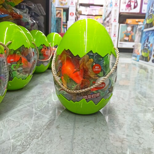 恐龙蛋恐龙收纳霸王龙玩具