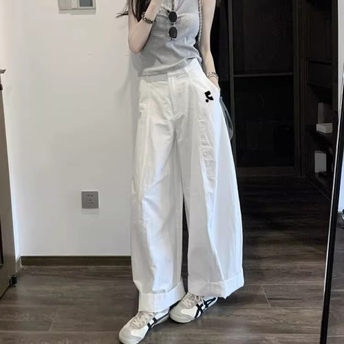 韩国购Restandrecreation阔腿裤