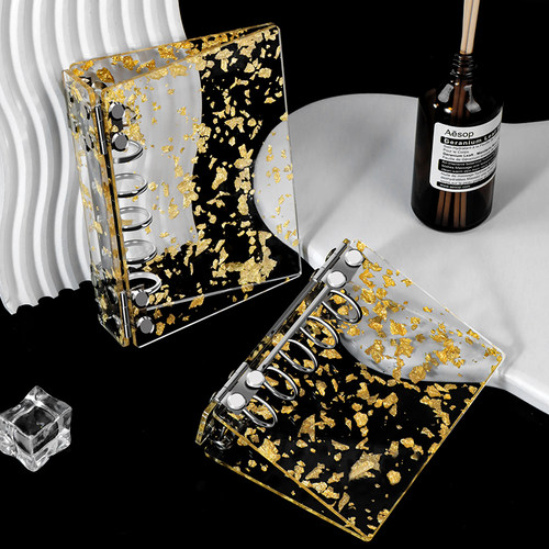 a7m5亚克力金箔纸活页外壳