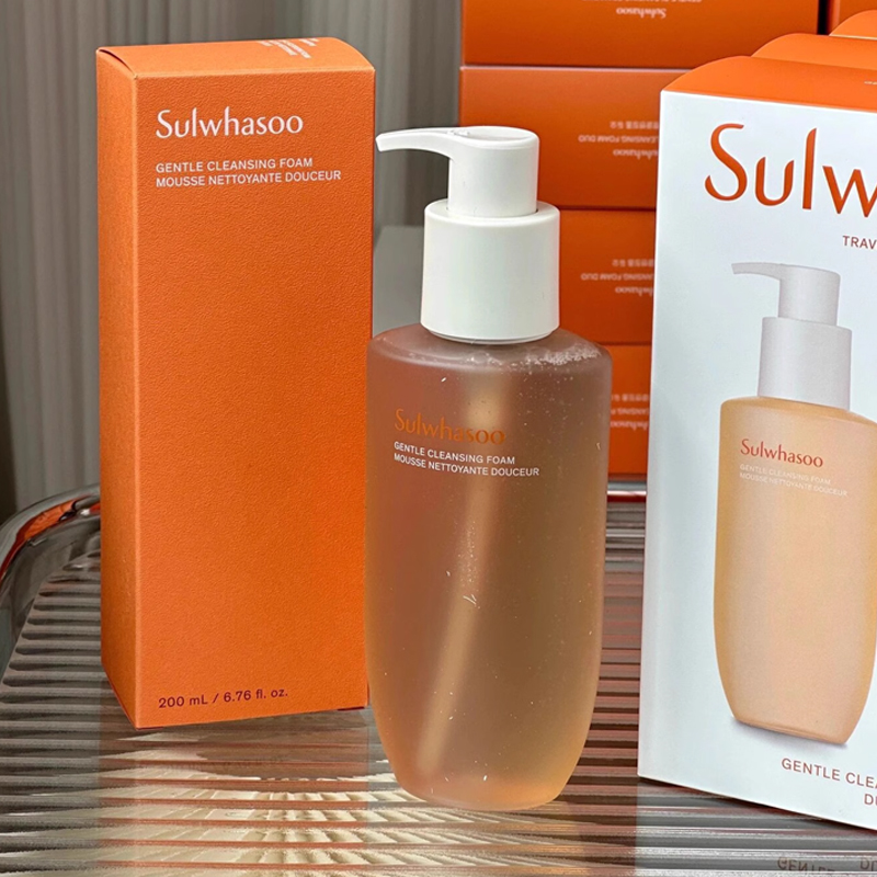 雪花秀顺行洗面奶200ml 女士氨基酸泡沫洁面乳温和清洁不紧绷正品