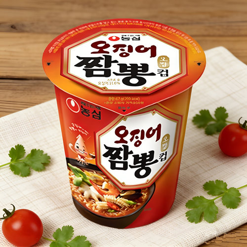 韩国进口方便面农心鱿鱼海鲜面