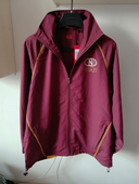 拉链衫 男式 春秋装 梭织运动休闲夹克防水速干宽松外套橄榄球服