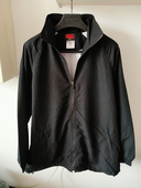 拉链衫 男式 春秋装 梭织运动休闲夹克防水速干宽松外套橄榄球服