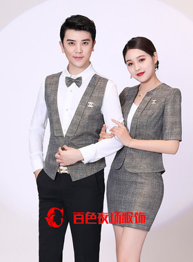 夜总会dj公主少爷套装夜场ktv男女服务员工作服夜店酒吧短袖夏季