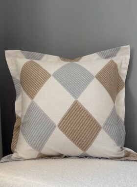 纯棉40支棉布抱枕可爱印花田园花卉45×50×55×60沙发靠垫套方枕