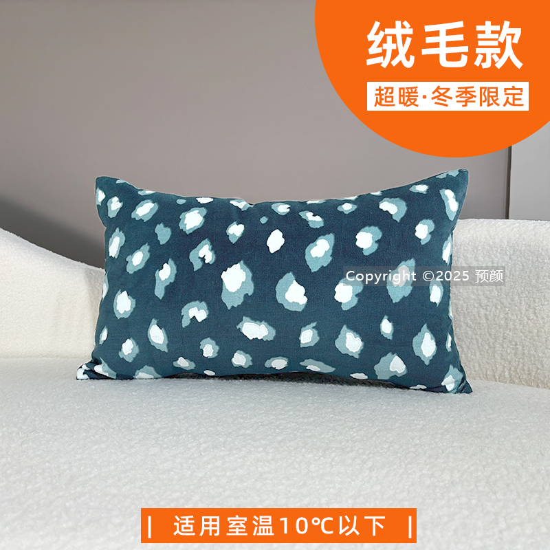 午睡枕30*50宝宝枕套儿童纯棉枕套办公室学校小枕头秋冬牛奶绒绒