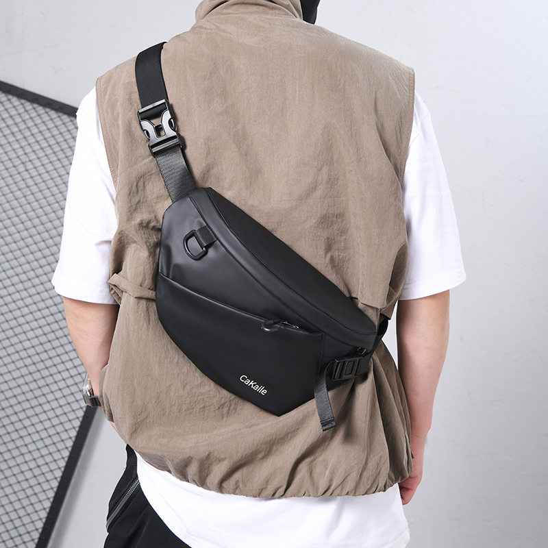 跨境潮款简约单肩腰包