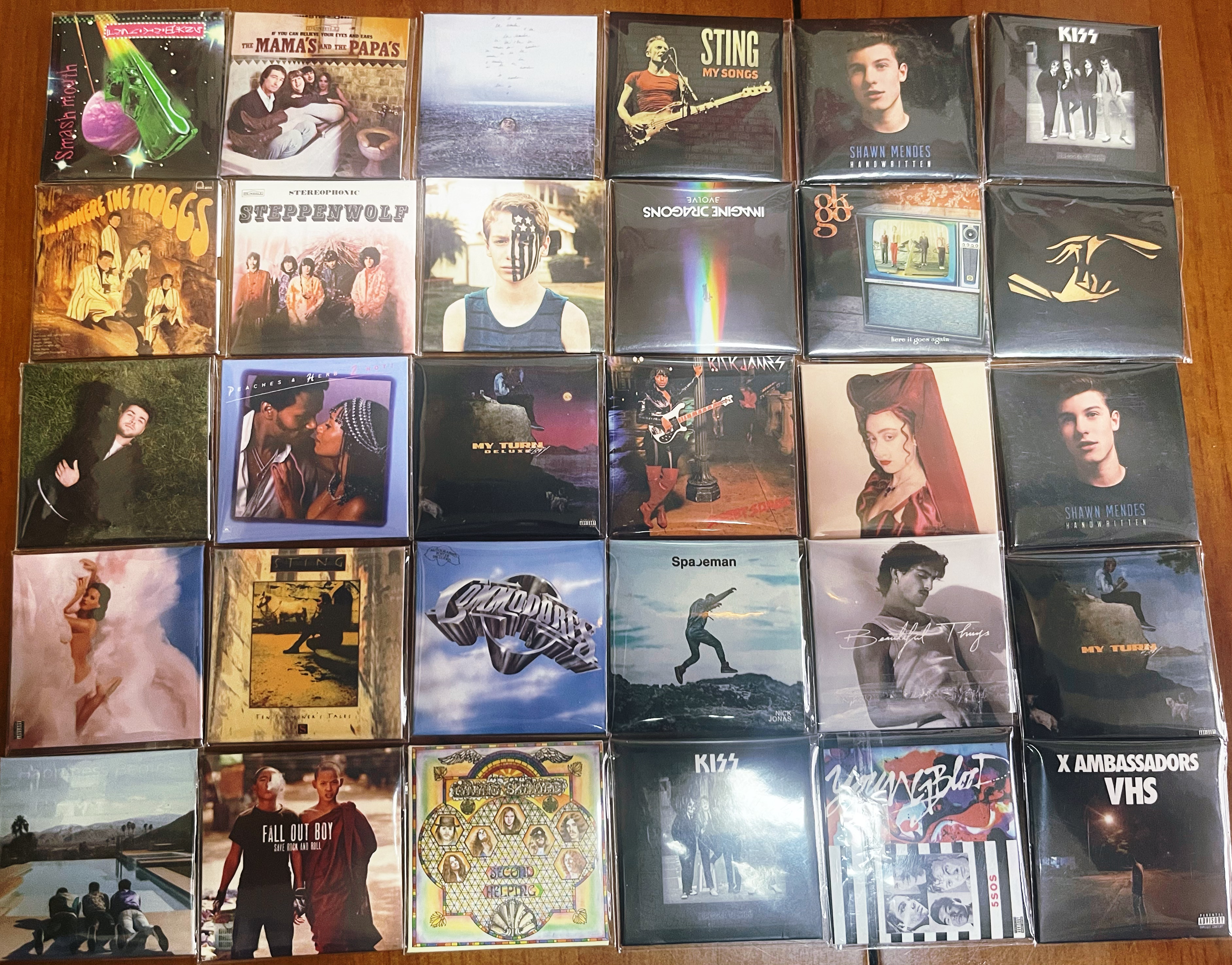 ZURU迷你微缩黑胶唱片可播放盲盒场景道具娃屋