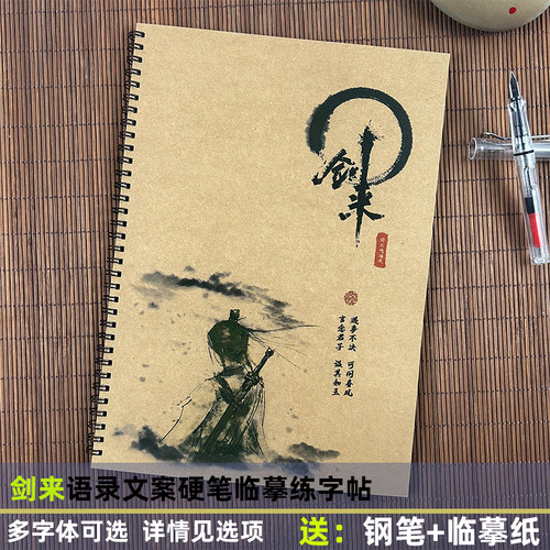 剑来语录文摘学生硬笔临摹字帖