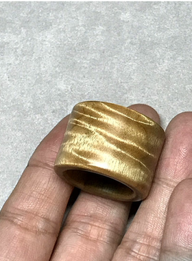纯天然楠木手把实木扳指手串崖柏