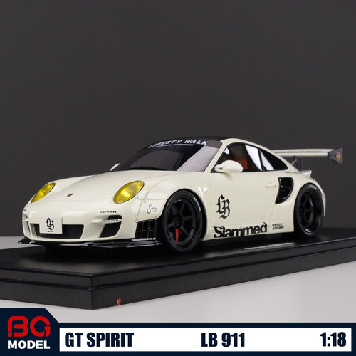 GT Spirit 1:18保时捷911 LBWK宽体树脂汽车模型收藏摆件