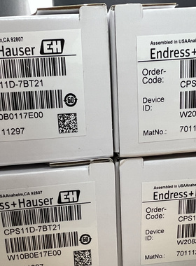 E+H 电极 CPS11D-7BT21  计探头 酸度计 Endress+Hauser 现货
