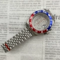 Blue and Red 2-22 Calendar + Five Beads + Transparent Bottom