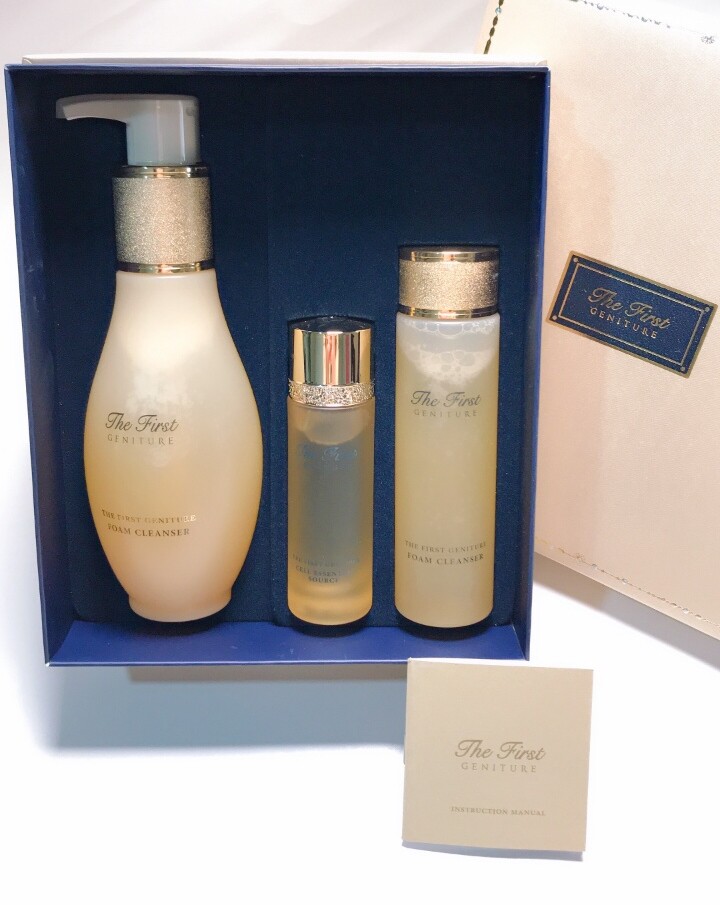 韩国ohui欧蕙欧惠级致洁面套洗面奶套装 洗面 200 80ml神仙水22ml