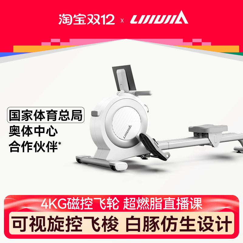 立久佳磁阻划船机家用