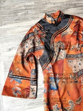 【梅朵旗袍馆】重磅香云纱 倒大袖 京派复古传统手工旗袍私人定制