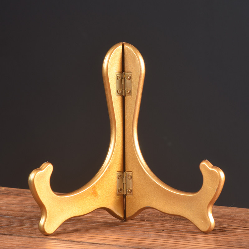 手作实木普洱茶架子 茶饼架 茶叶展示架 陈列架 盘子支架防潮茶盒