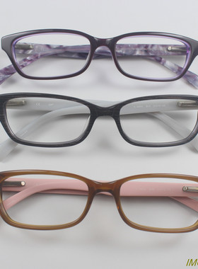 外贸特价 板材弹簧腿结实豹纹腿高鼻梁近视眼镜框 光学眼镜架 3色